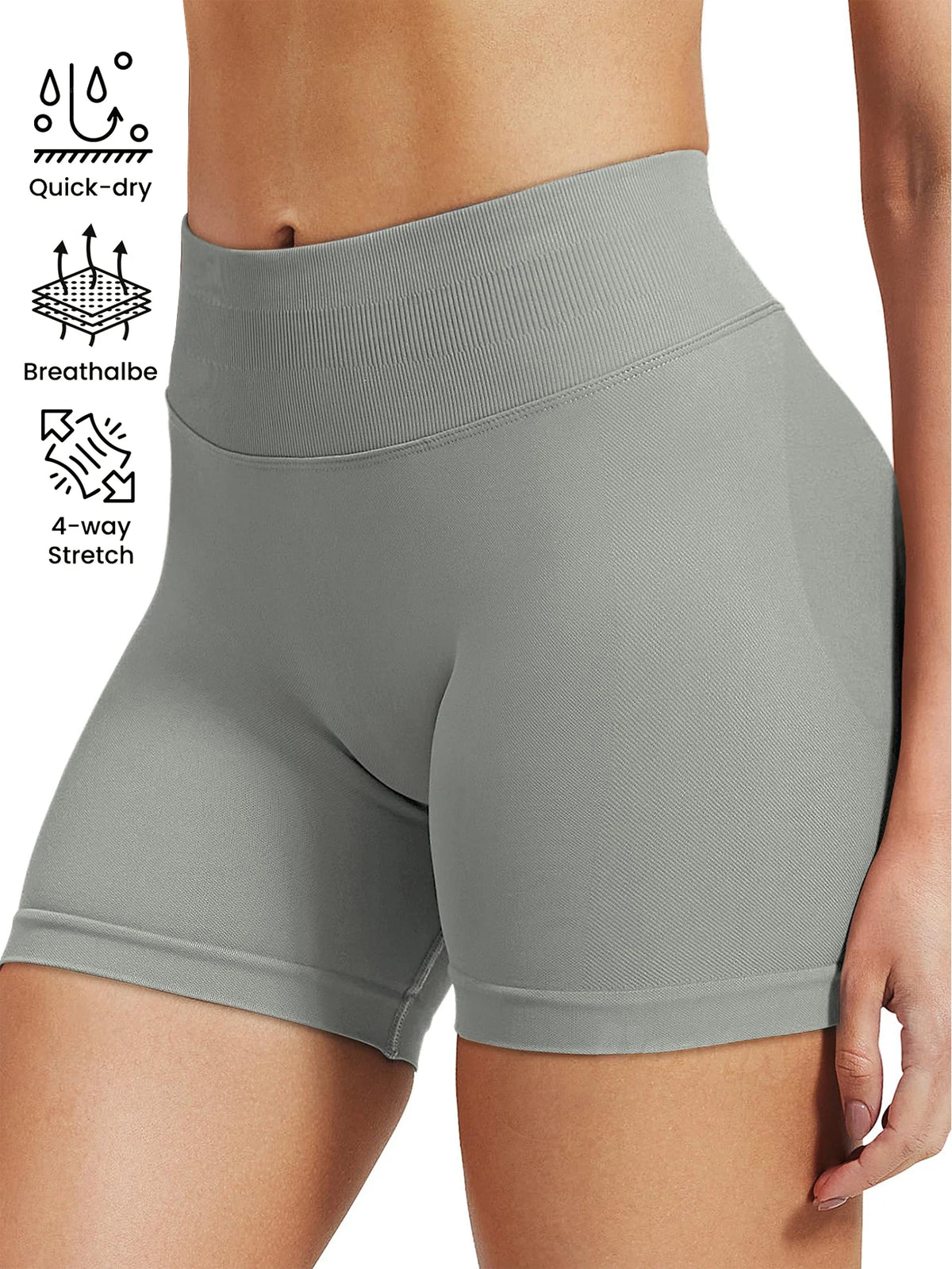Sculpt High-Waisted Shorts