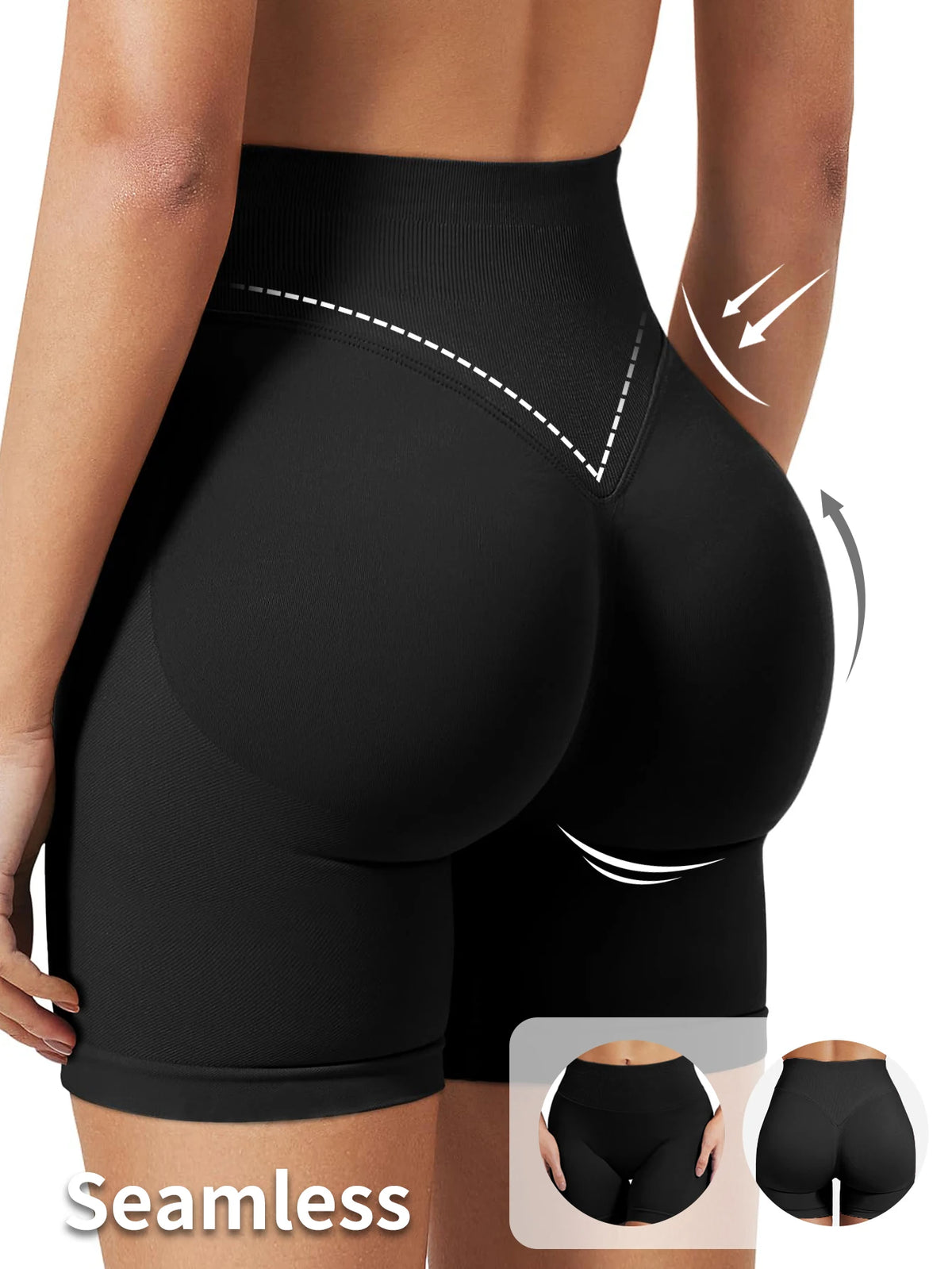 Sculpt High-Waisted Shorts