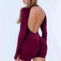 Sculpt Open-Back Jumpsuit